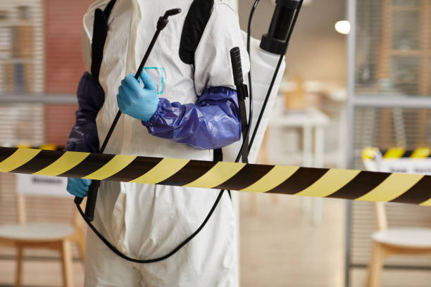 Professional Infectious Disease Decontamination technician working in Midland, MI